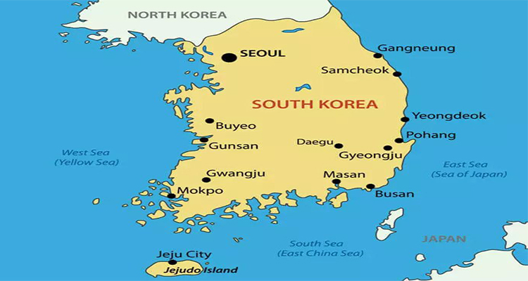 کره جنوبی کجاست؟