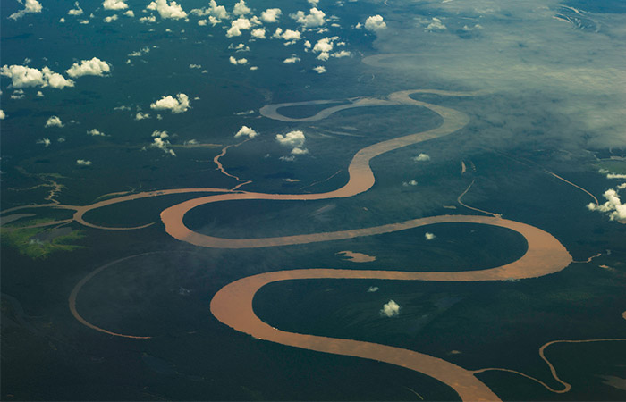 رودخانه آمازون در برزیل