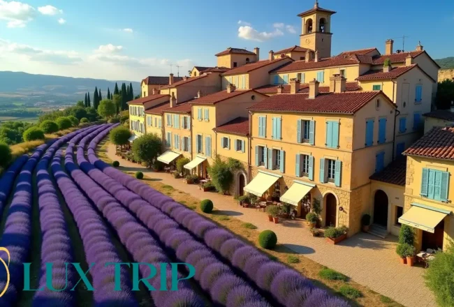 اسرار پنهان پروانس فرانسه راهنمای کامل بازدید از روستاهای تاریخی