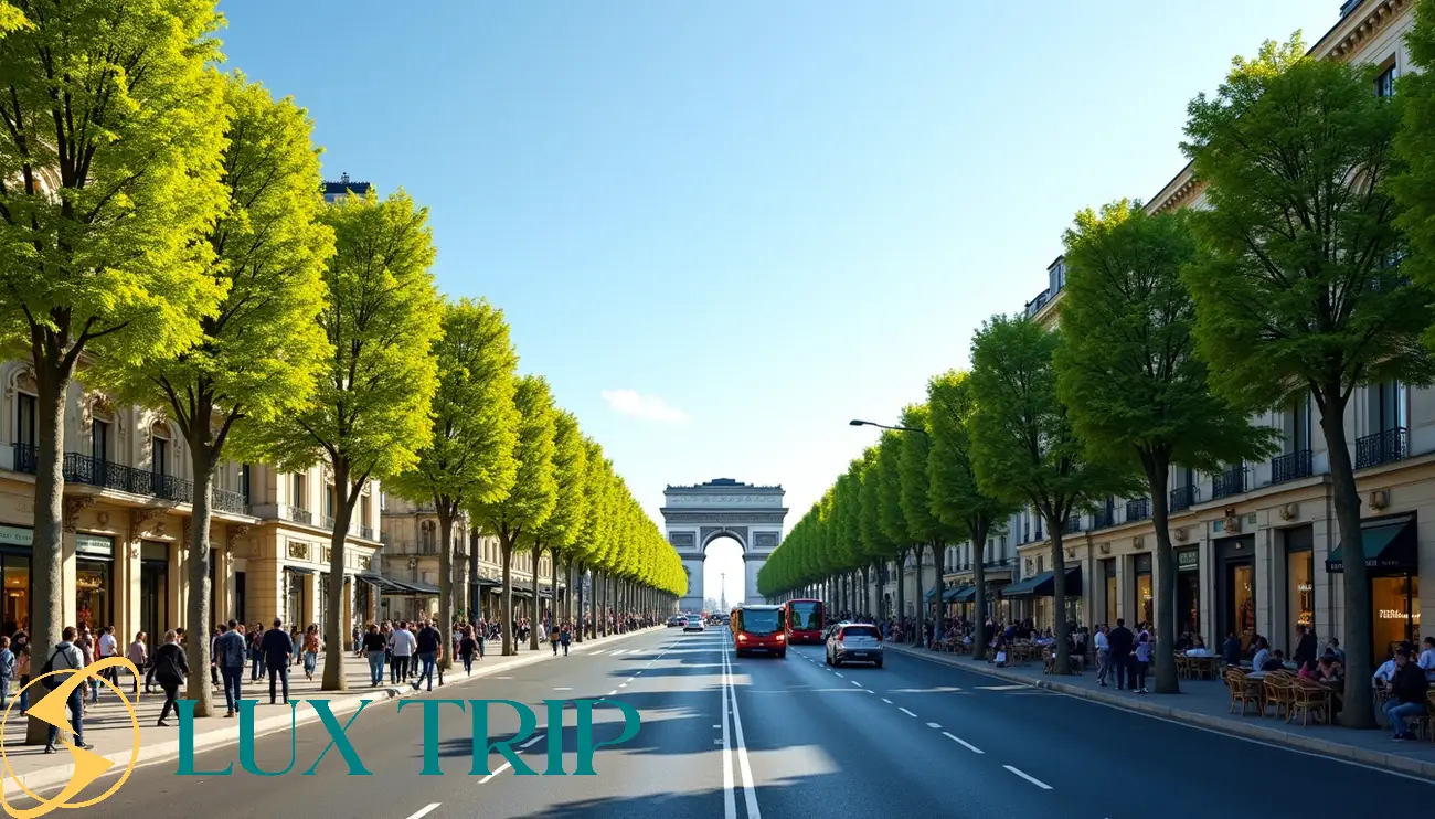 خیابان شانزلیزه پاریس راهنمای کامل گردشگری جاذبه ها، هتل ها، مراکز خرید