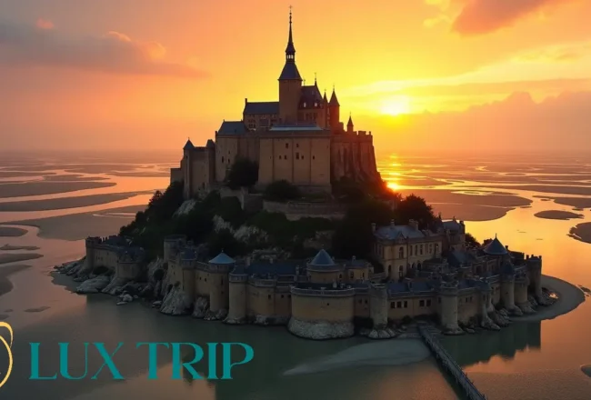 چرا مونت سن میشل را قلعه افسانه‌ای فرانسه می‌نامند؟ کشف حقایق شگفت‌انگیز