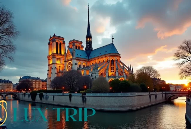 کلیسای نوتردام پاریس راهنمای جامع سفر به کلیسای نوتردام