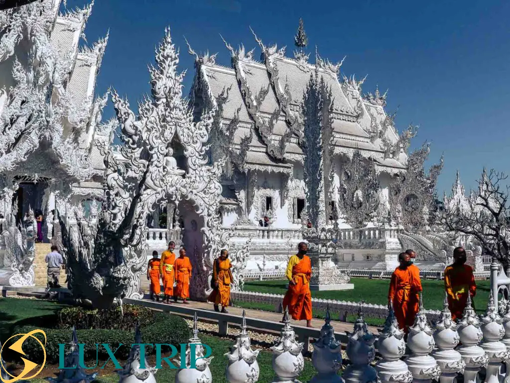 معبد سفید چیانگ رای تایلند